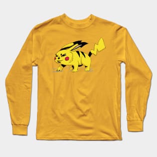 Yellow-Eletric-Mouse Long Sleeve T-Shirt